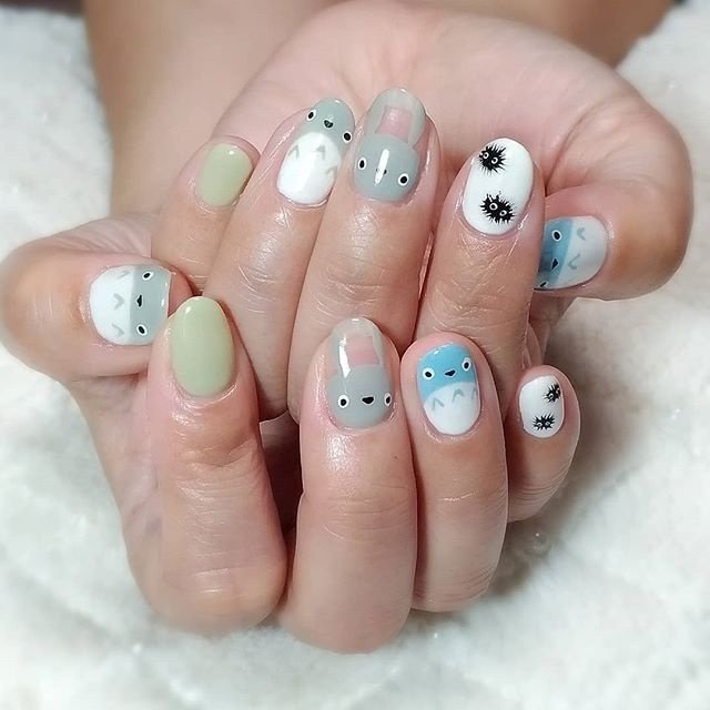 ハンド キャラクター ジェル Tiare Akkoのネイルデザイン No ネイルブック