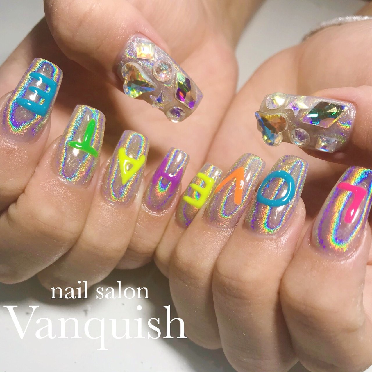 オールシーズン バレンタイン 海 リゾート ハンド Nail Salon Vanquishのネイルデザイン No ネイルブック