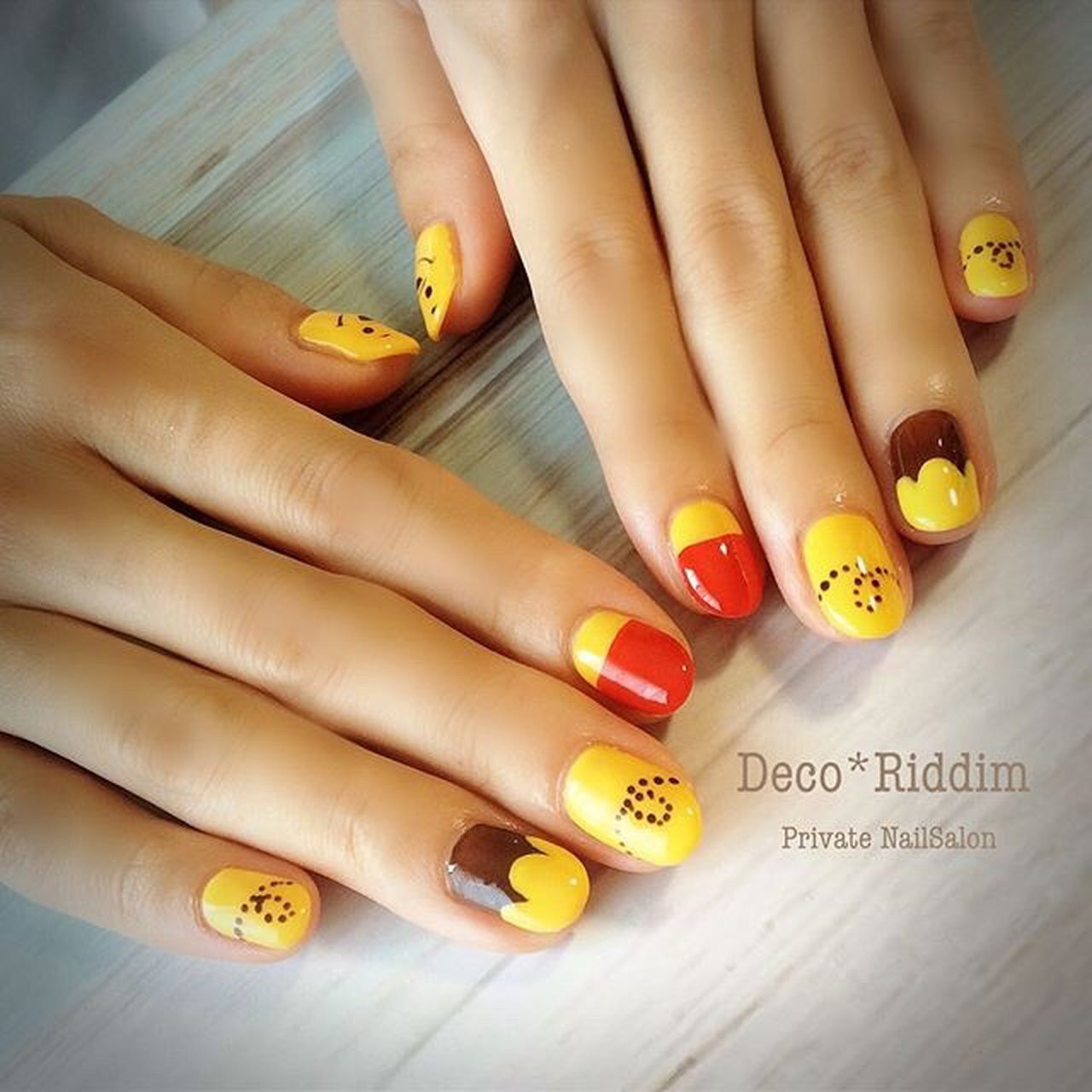 オールシーズン/ハンド/キャラクター/ミディアム/レッド - Kaori