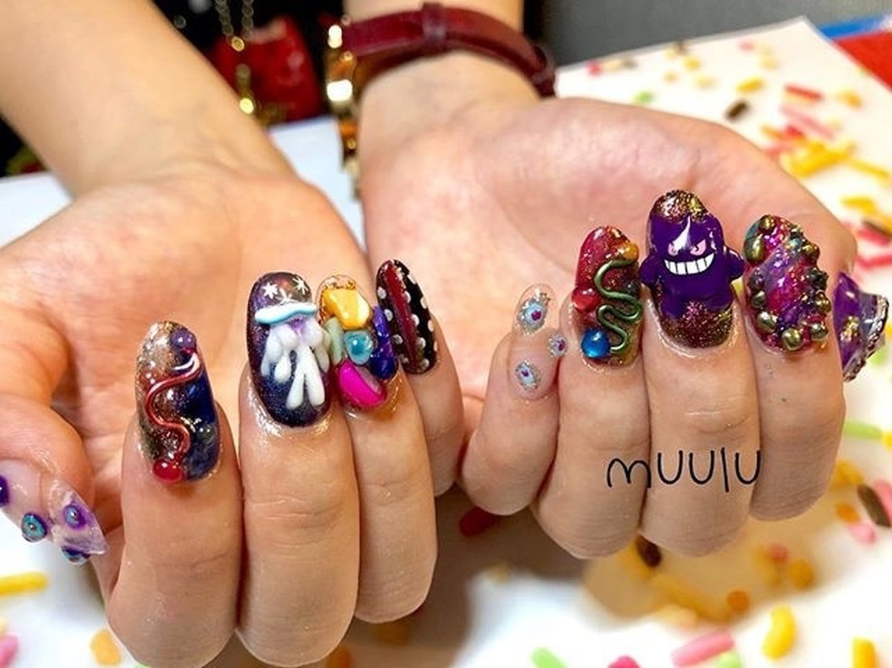 オールシーズン/ハンド/キャラクター/3D/ニュアンス - nailsalon_muulu