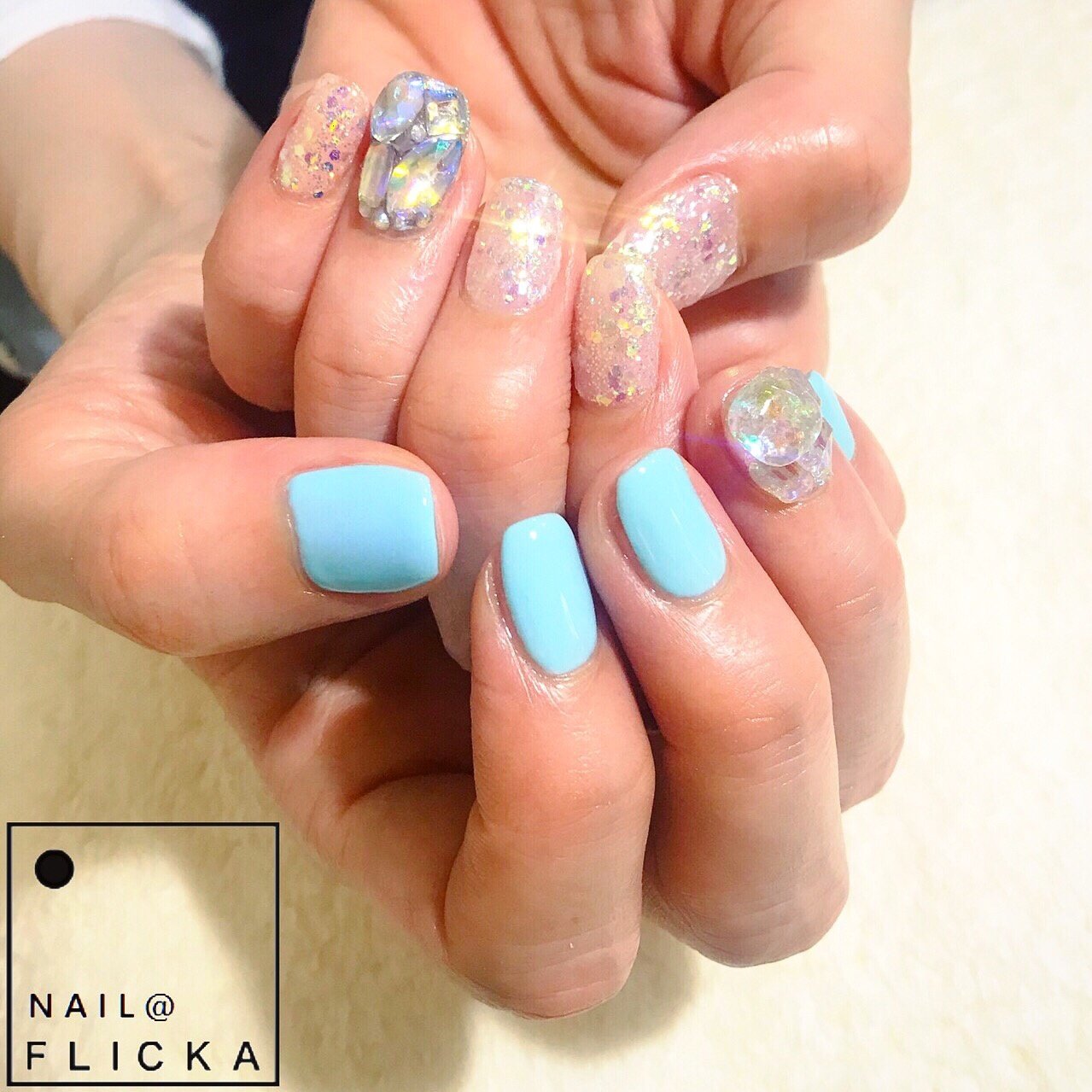 夏 オールシーズン 浴衣 ブライダル ハンド Nail Flicka Sapporoのネイルデザイン No ネイルブック