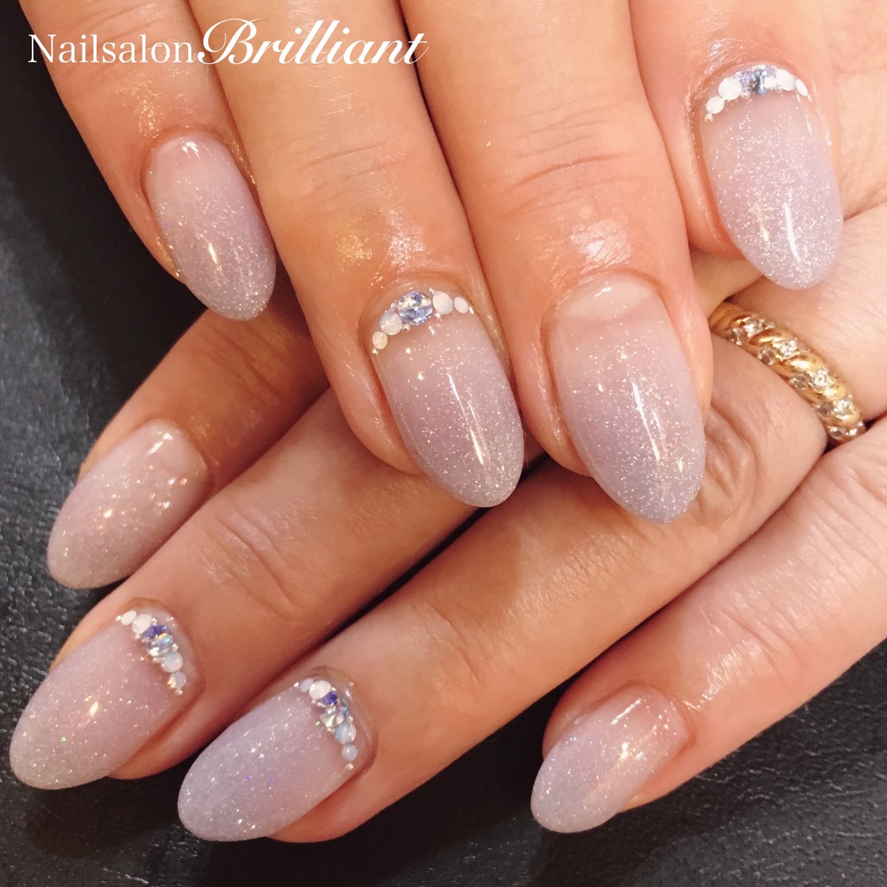 夏 オールシーズン オフィス デート ハンド Nailsalonbrilliantのネイルデザイン No ネイルブック