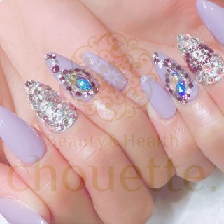 人気順｜パープル(紫)/#ミルキーパープルのネイルデザイン｜ネイルブック