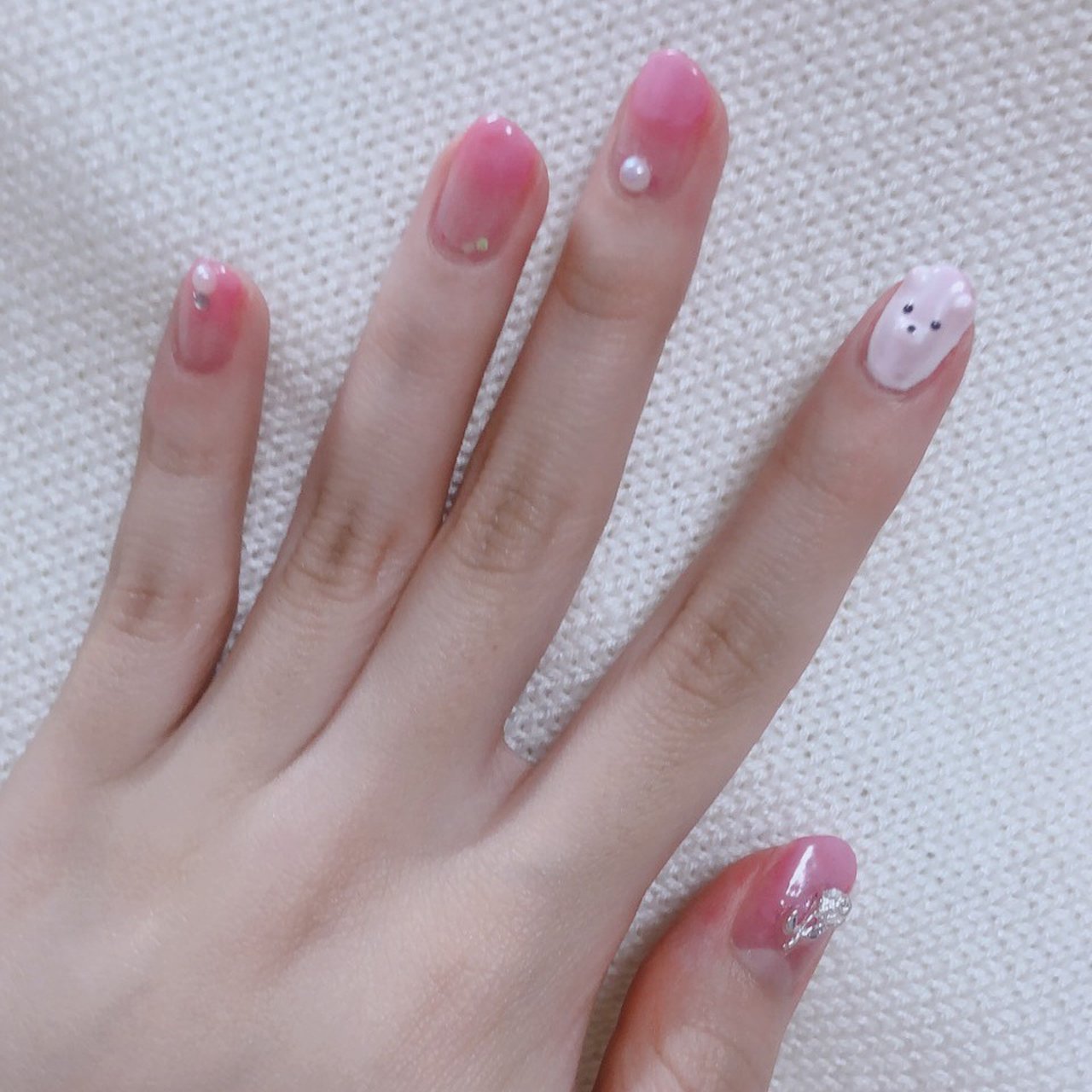 春 夏 女子会 ハンド グラデーション Miwa のネイルデザイン No ネイルブック