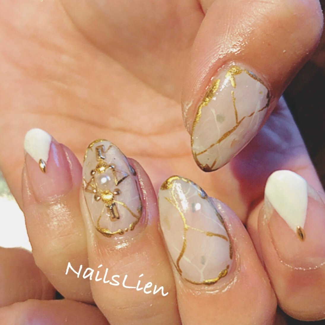 夏 海 リゾート オフィス ハンド Nailslienのネイルデザイン No ネイルブック