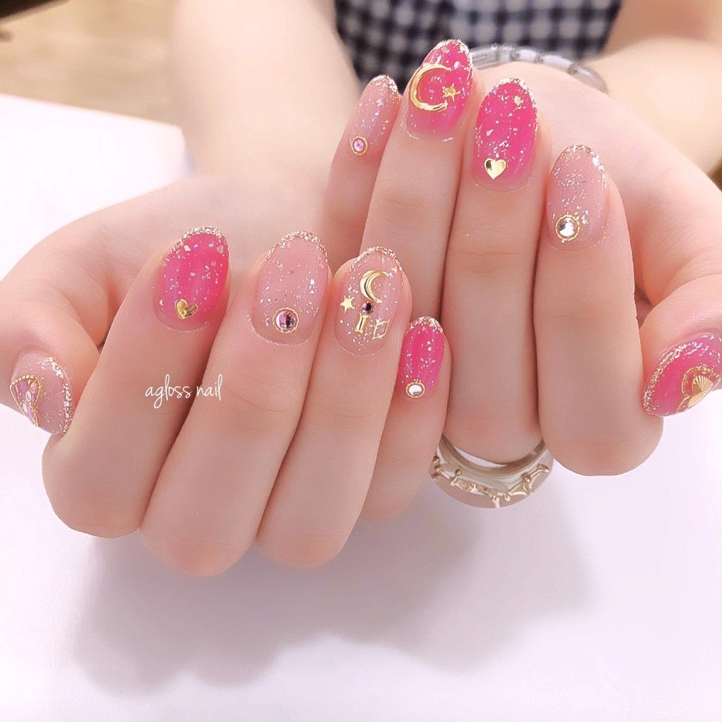 オールシーズン バレンタイン パーティー 女子会 ハンド Agloss Nailのネイルデザイン No ネイルブック