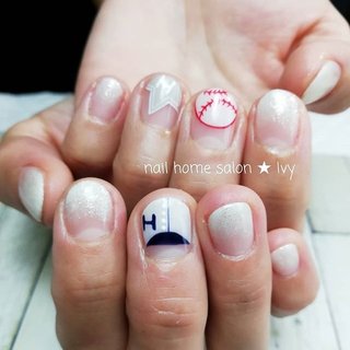 人気順 野球部大好きのネイルデザイン ネイルブック