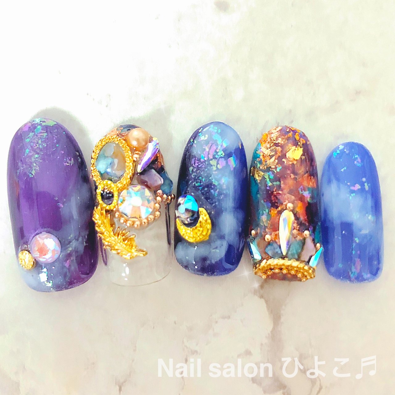 秋 旅行 ライブ ハロウィン ハンド Nail Salon ひよこ のネイルデザイン No ネイルブック