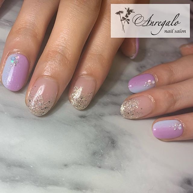 春 夏 リゾート デート ハンド Nail Salon Anregaloのネイルデザイン No ネイルブック