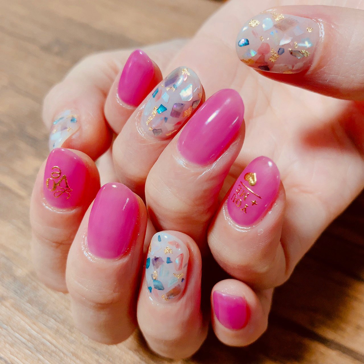 夏 海 女子会 ハンド シェル みーこのネイルデザイン No ネイルブック