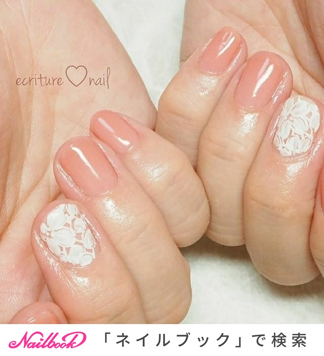 オールシーズン/オフィス/ブライダル/デート/シンプル - ecriture♡nailのネイルデザイン[No.4563500]｜ネイルブック
