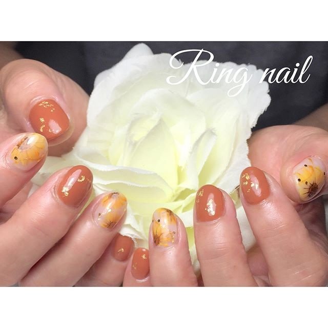 夏 秋 旅行 オフィス ハンド Ringnailのネイルデザイン No ネイルブック