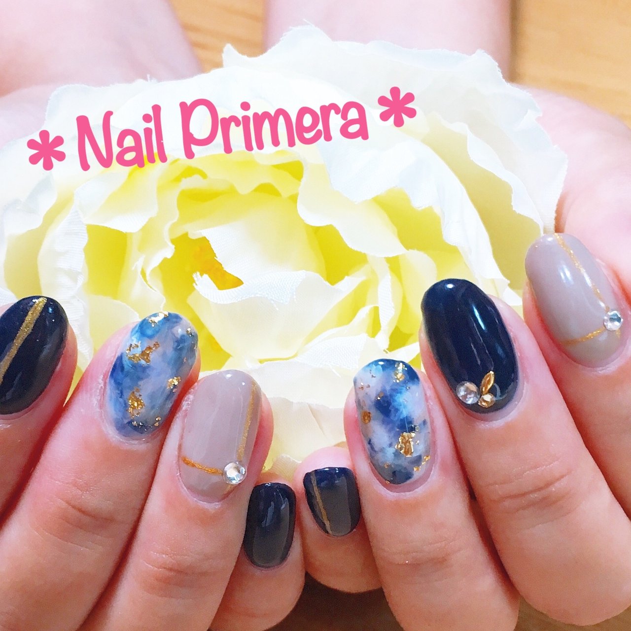 夏 秋 ハンド タイダイ ベージュ Nail Primeraのネイルデザイン No ネイルブック