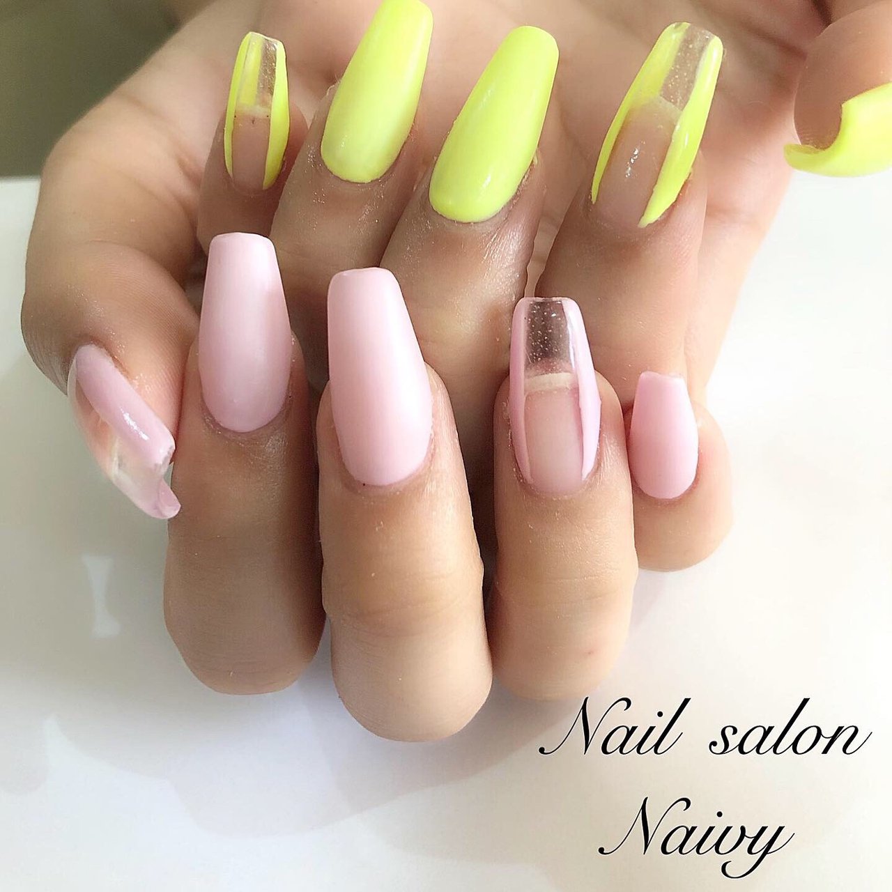 夏 秋 ハンド シンプル ワンカラー Nail Salon Naivyのネイルデザイン No ネイルブック