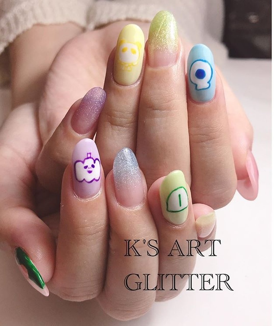 ハンド/お客様 - K'sArt&Glitterのネイルデザイン[No.4569840