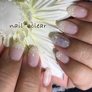 グラデーション 乳白色ネイルのネイルデザイン 7ページ目 ネイルブック