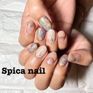 スピカネイルのネイルデザイン｜ネイルブック