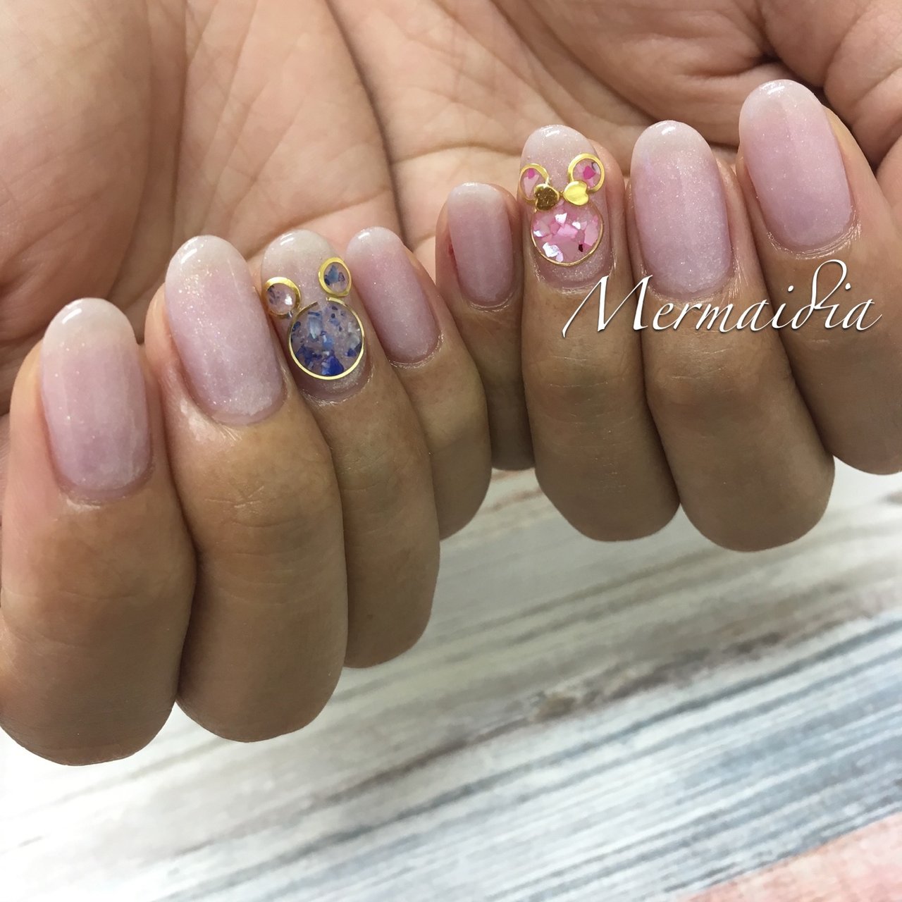 オールシーズン ハンド シンプル ワンカラー シェル Nail Salon Mermaidiaのネイルデザイン No ネイルブック