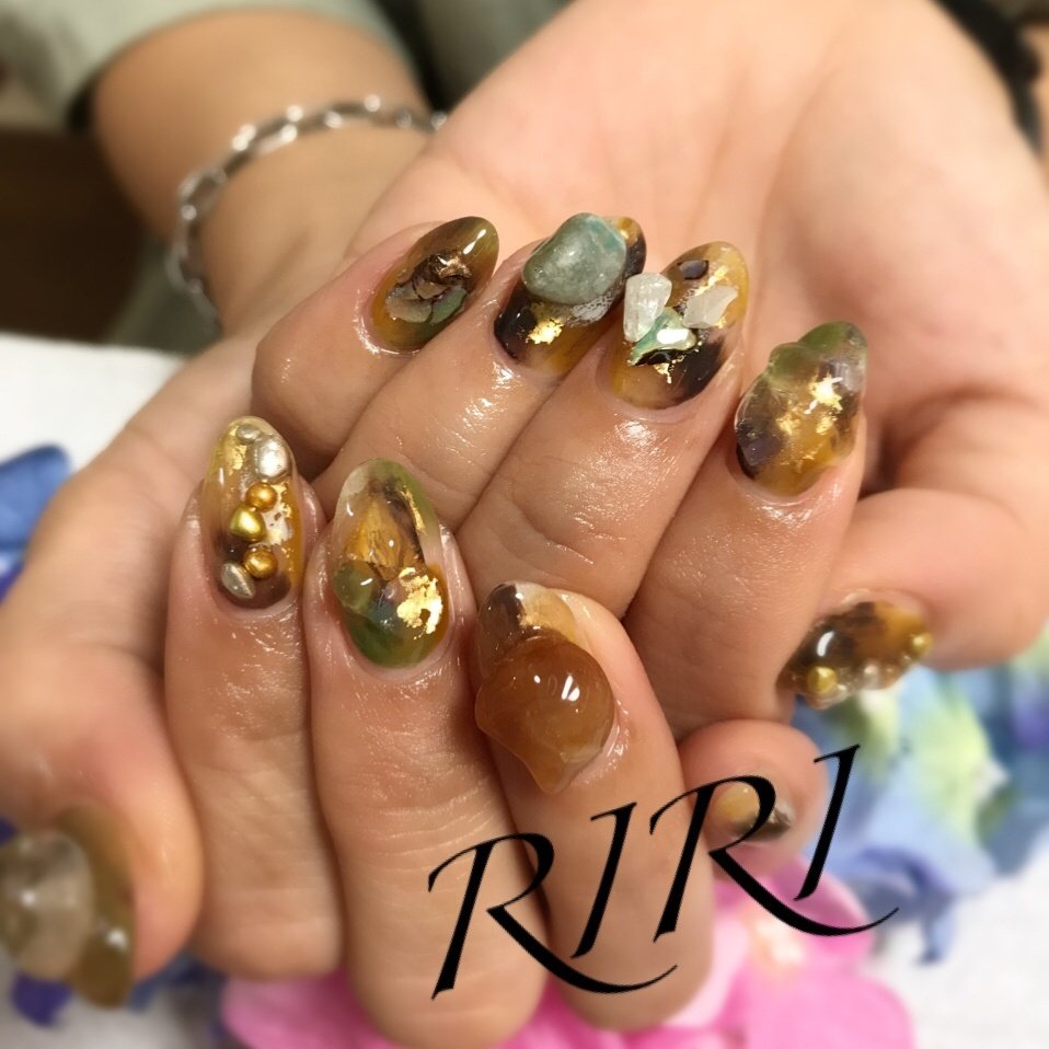 秋 冬 オールシーズン ハロウィン ハンド Yukinaのネイルデザイン No ネイルブック