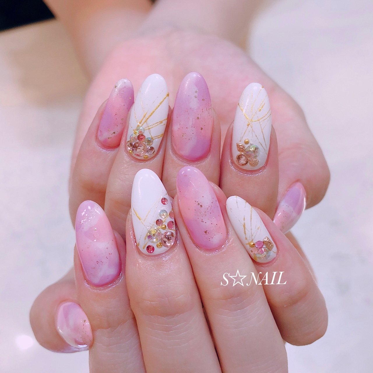 秋 オールシーズン オフィス デート ハンド 大阪府和泉市 S Nailのネイルデザイン No ネイルブック