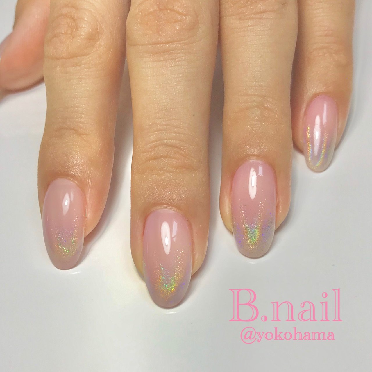 オールシーズン ハンド シンプル グラデーション ユニコーン B Nailのネイルデザイン No ネイルブック