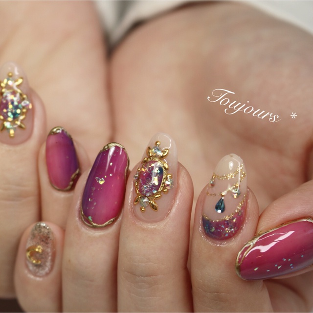 Nailsalon Toujours ネイルサロントゥジュール 岩国のネイルサロン ネイルブック