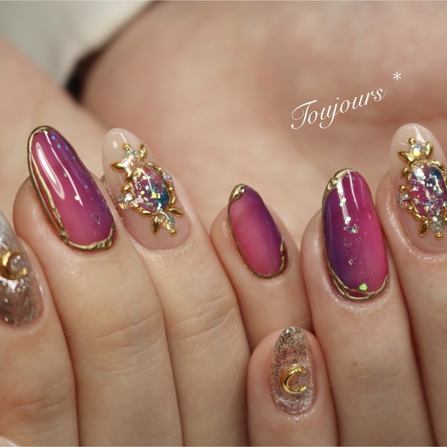 Nailsalon Toujours ネイルサロントゥジュール 岩国のネイルサロン ネイルブック