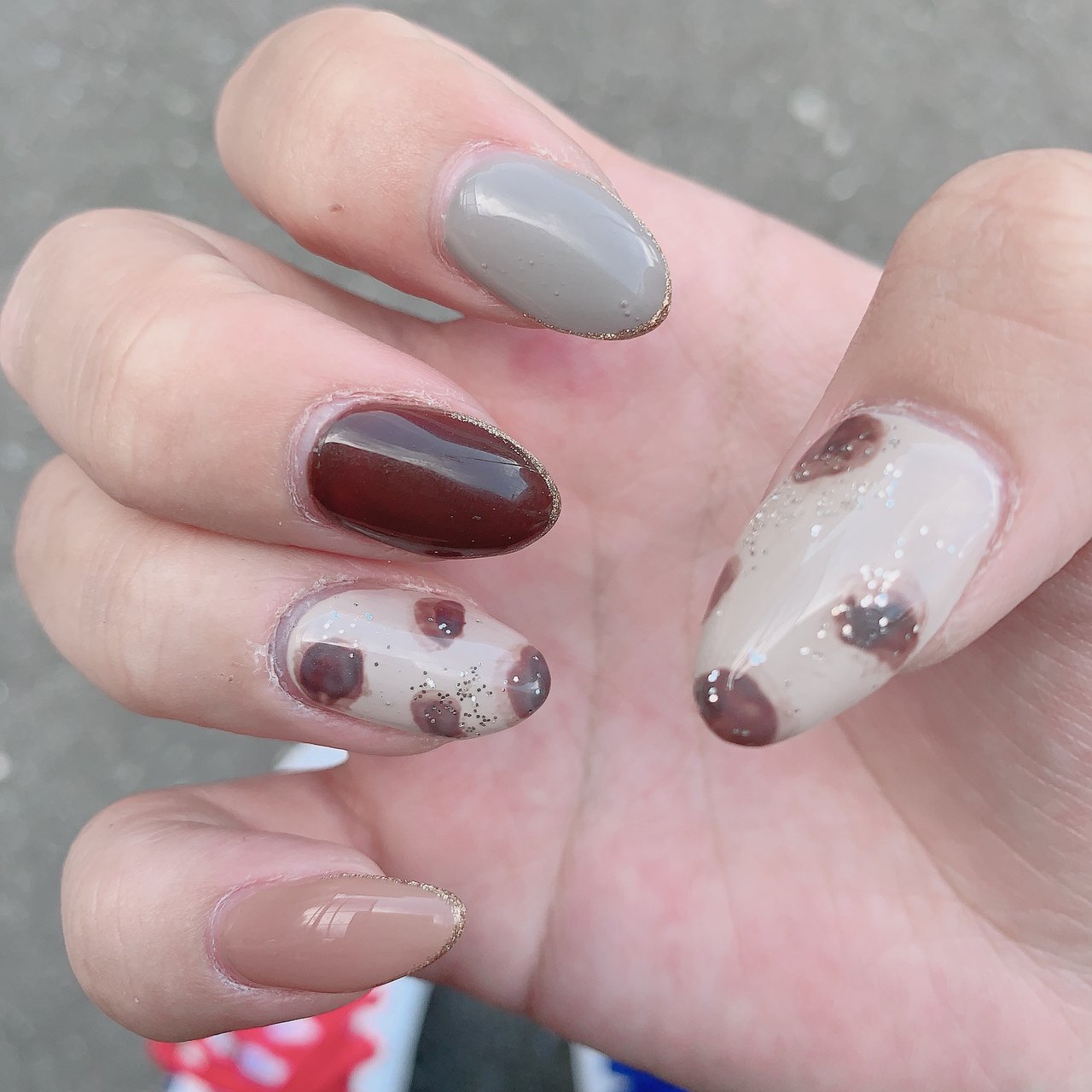 秋 ハンド シンプル ワンカラー ベージュ Homaoのネイルデザイン No ネイルブック