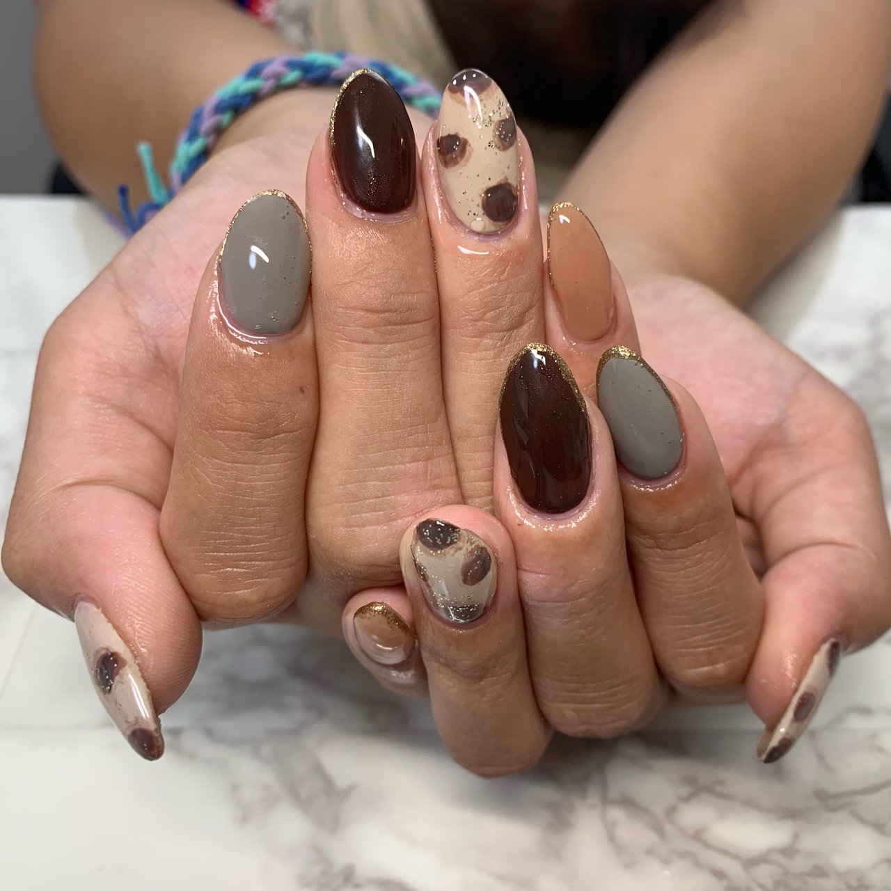 秋 ハンド シンプル ワンカラー ベージュ Homaoのネイルデザイン No ネイルブック