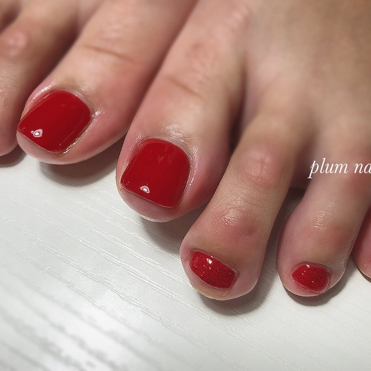 オールシーズン 海 リゾート クリスマス フット 東大和市 プラムネイル Plum Nail のネイルデザイン No ネイル ブック