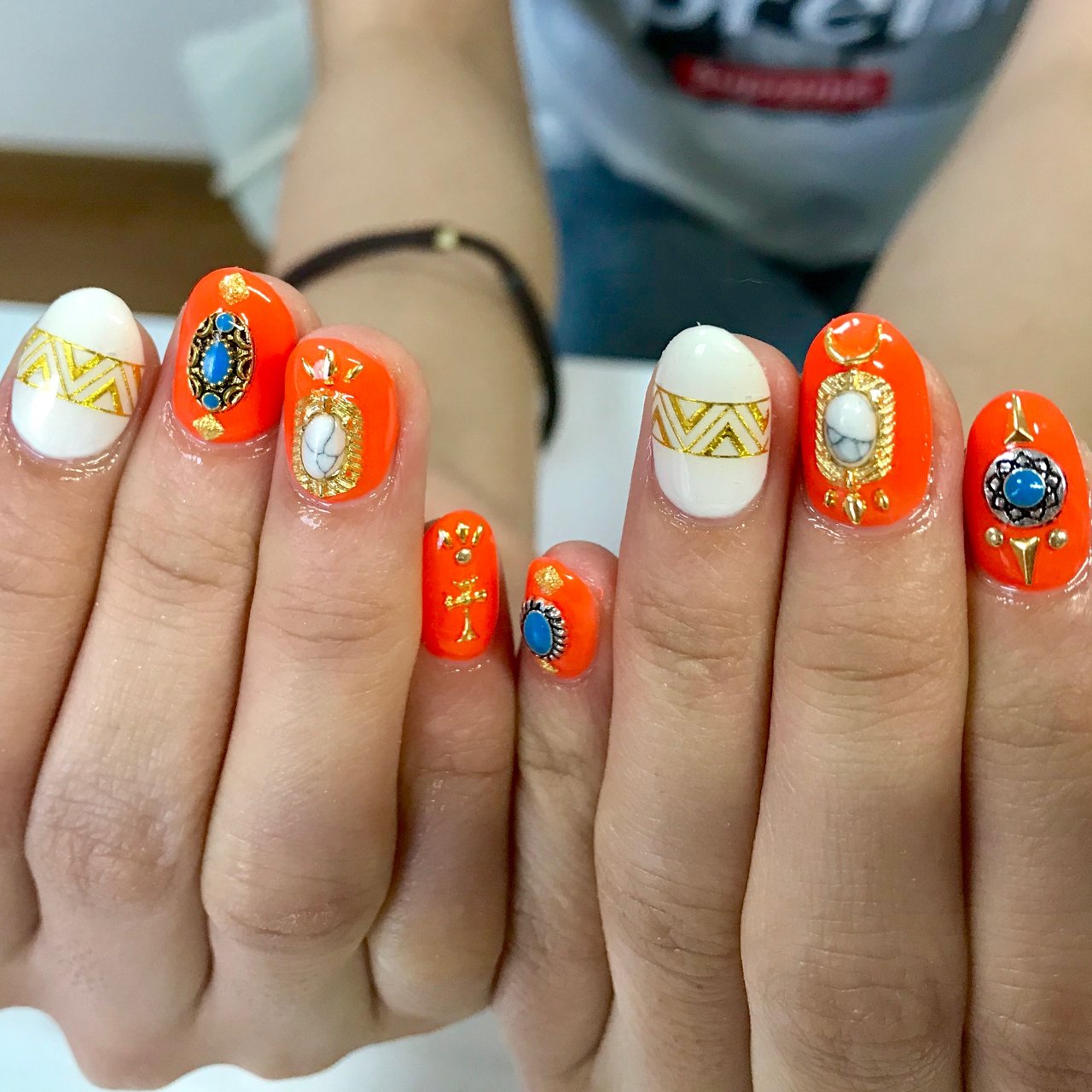 夏 秋 海 リゾート ワンカラー Nail Room Amery のネイルデザイン No ネイルブック