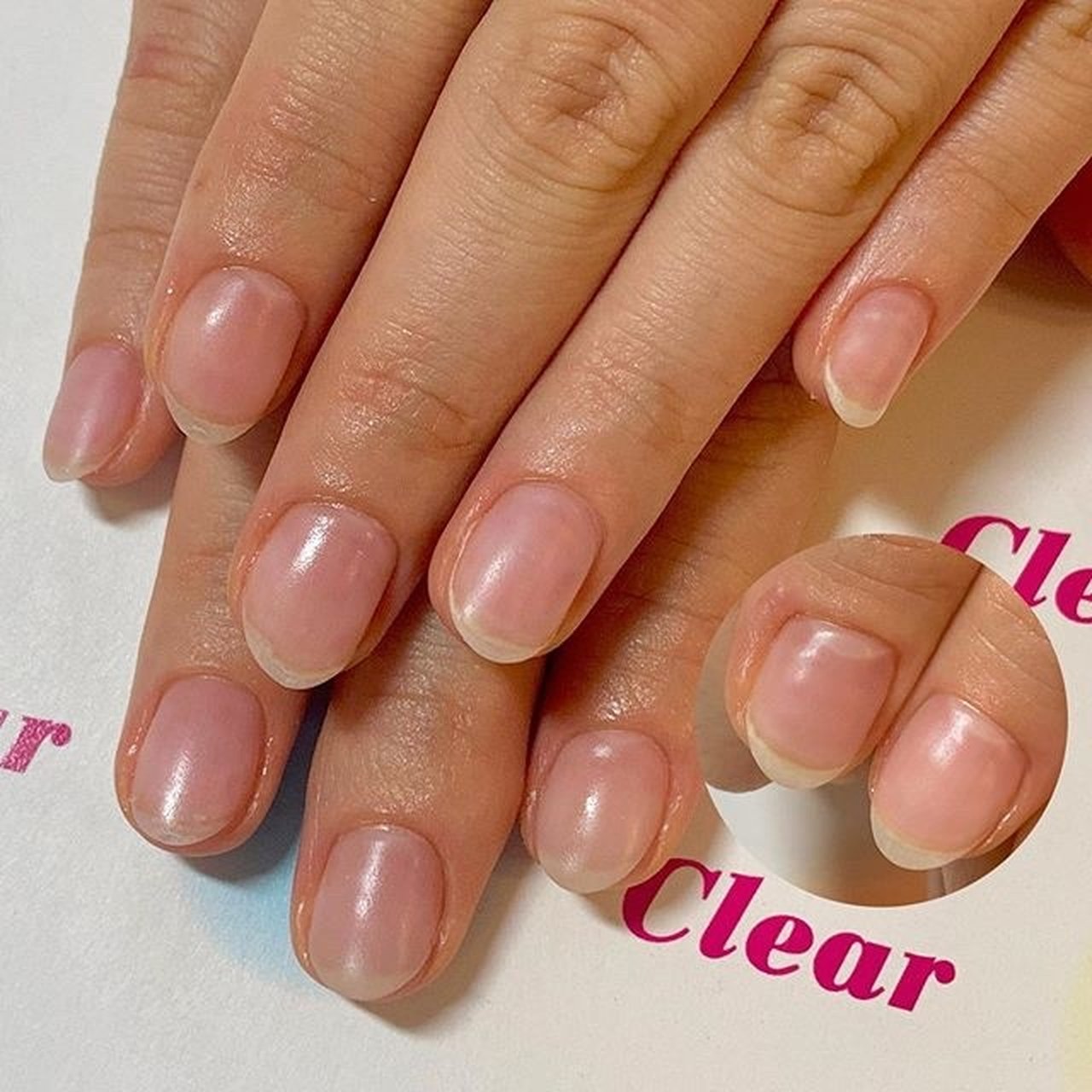 秋 オールシーズン オフィス ハンド シンプル ネイルサロンclearのネイルデザイン No ネイルブック