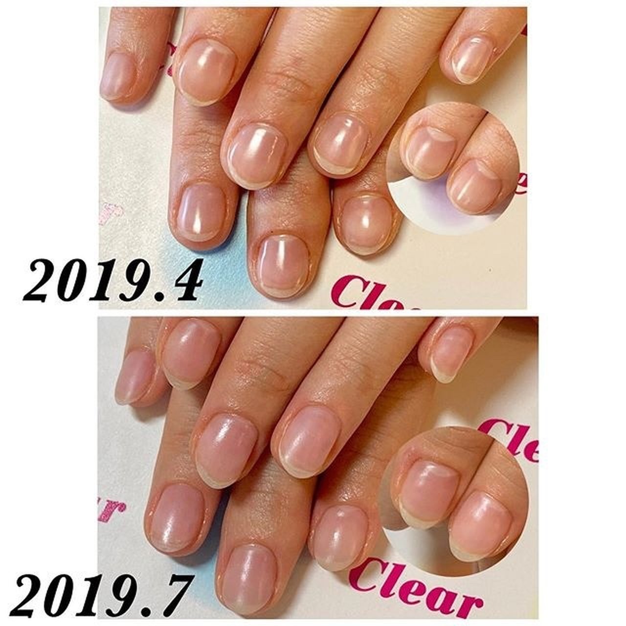 秋 オールシーズン オフィス ハンド シンプル ネイルサロンclearのネイルデザイン No ネイルブック