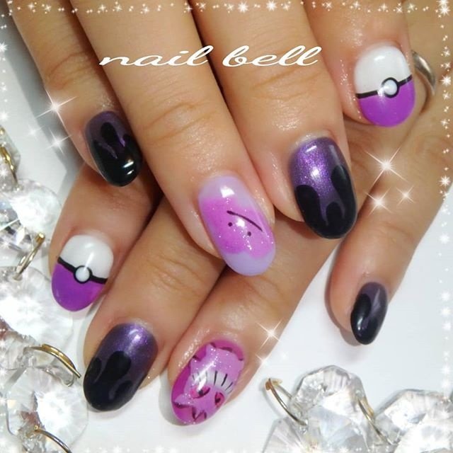 秋 ハロウィン ハンド ワンカラー 痛ネイル さいとうりなのネイルデザイン No ネイルブック