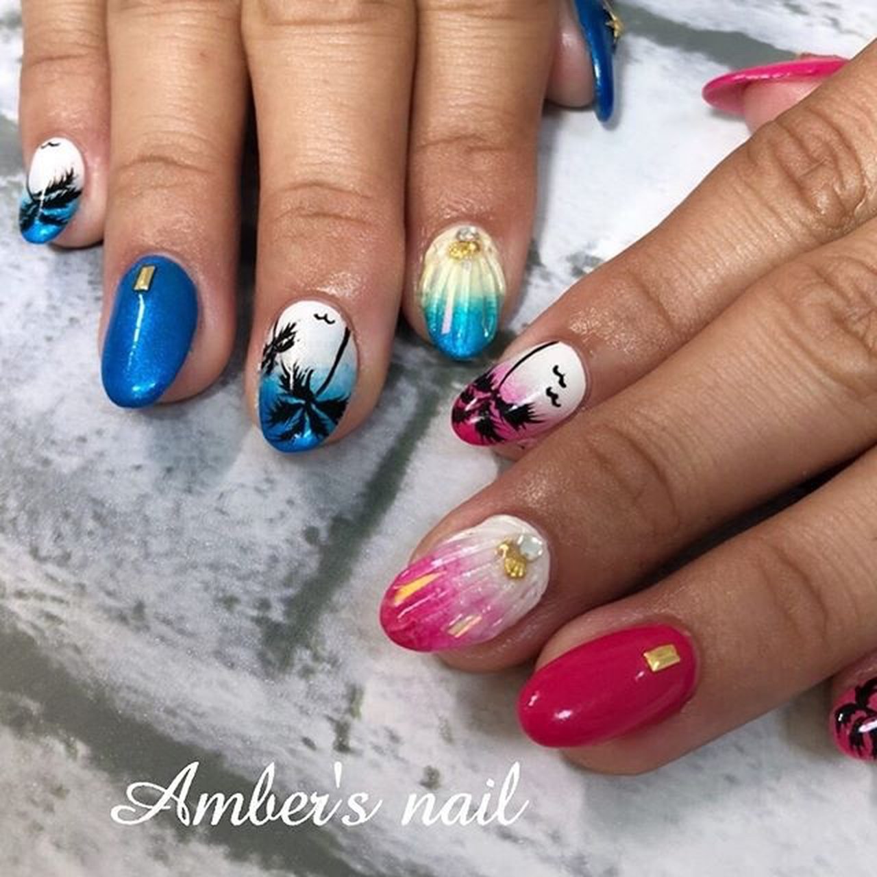 夏/旅行/海/リゾート/ハンド - Amber 