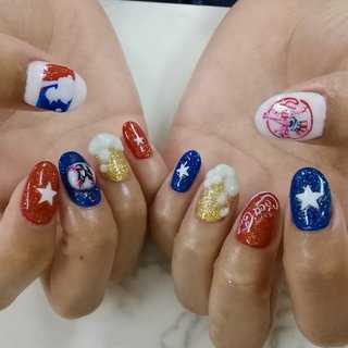 人気順 ニューヨークヤンキースのネイルデザイン ネイルブック