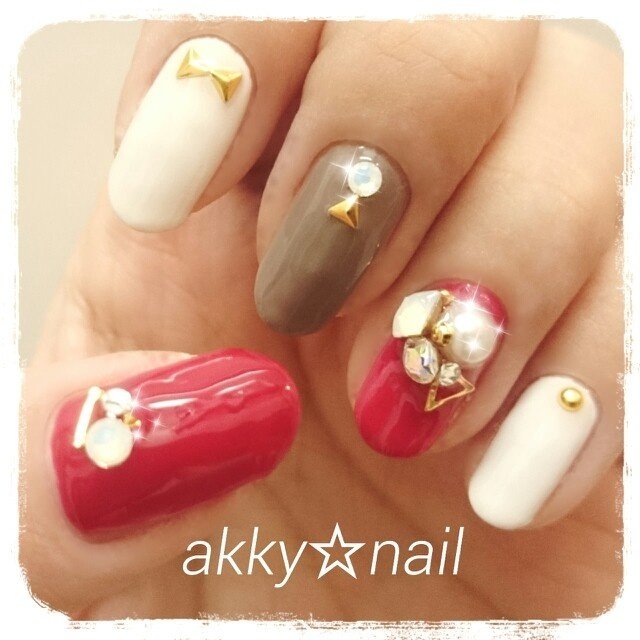 冬 お正月 成人式 パーティー デート Akky Nailのネイルデザイン No ネイルブック