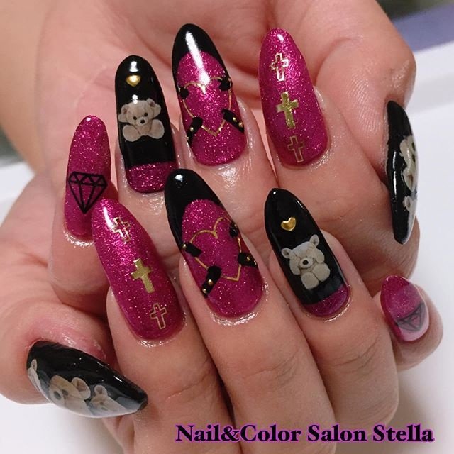 バレンタイン ライブ パーティー デート ハンド Nail Color Salon Stellaのネイルデザイン No ネイル ブック
