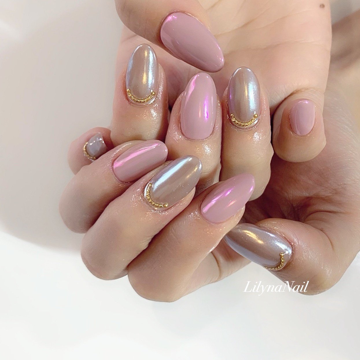 秋 冬 デート 女子会 ハンド Nailsalon Lilynaのネイルデザイン No ネイルブック