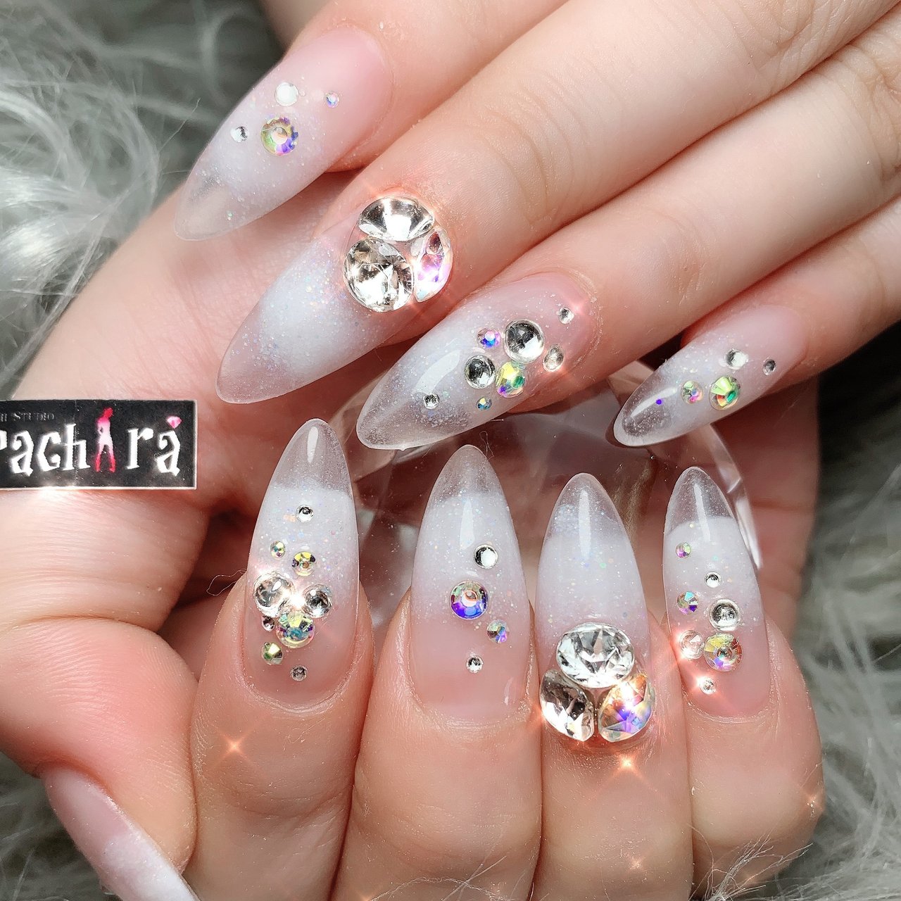 ホワイト クリア Pachiraのネイルデザイン No ネイルブック