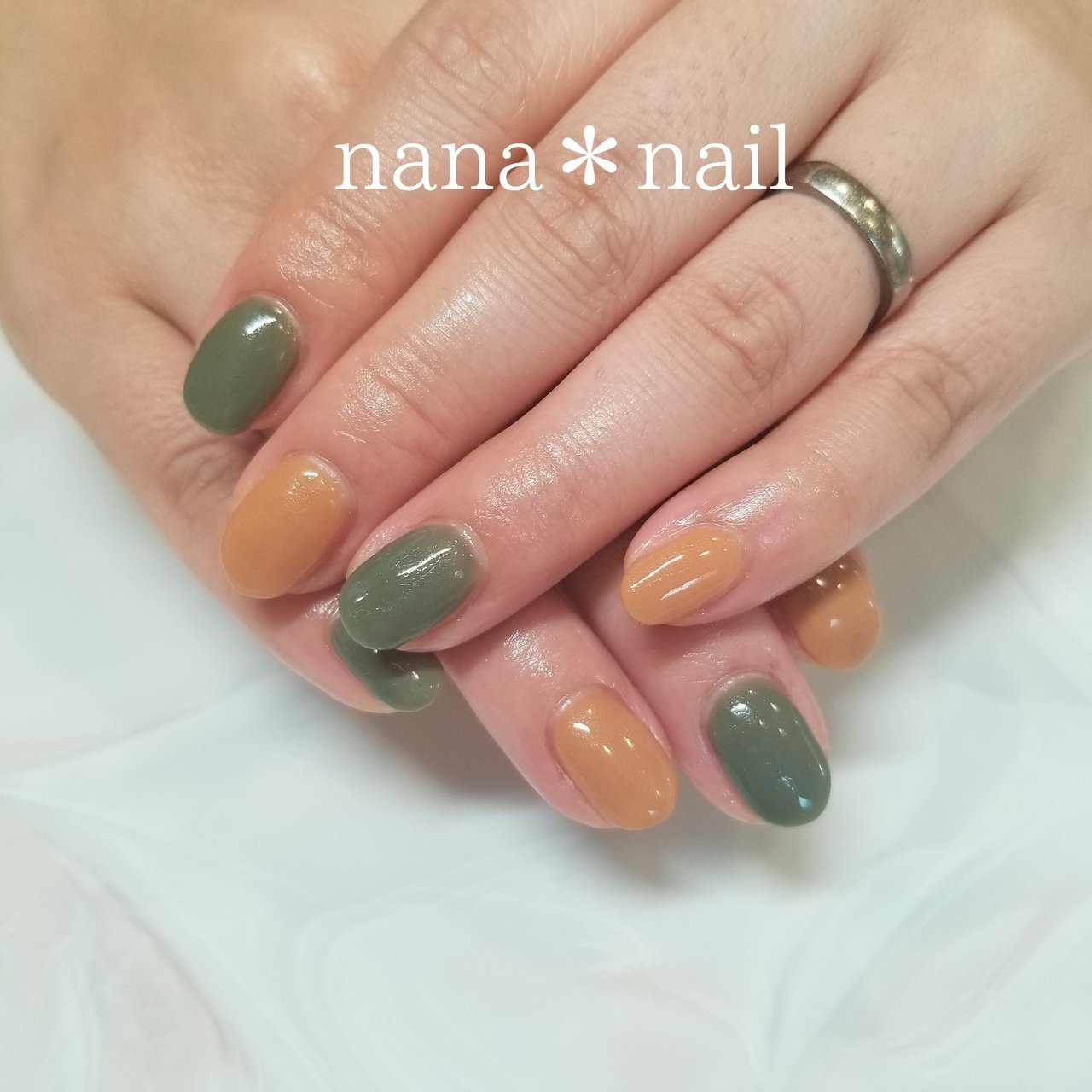 秋 デート 女子会 ハンド シンプル Nana Nailのネイルデザイン No ネイルブック