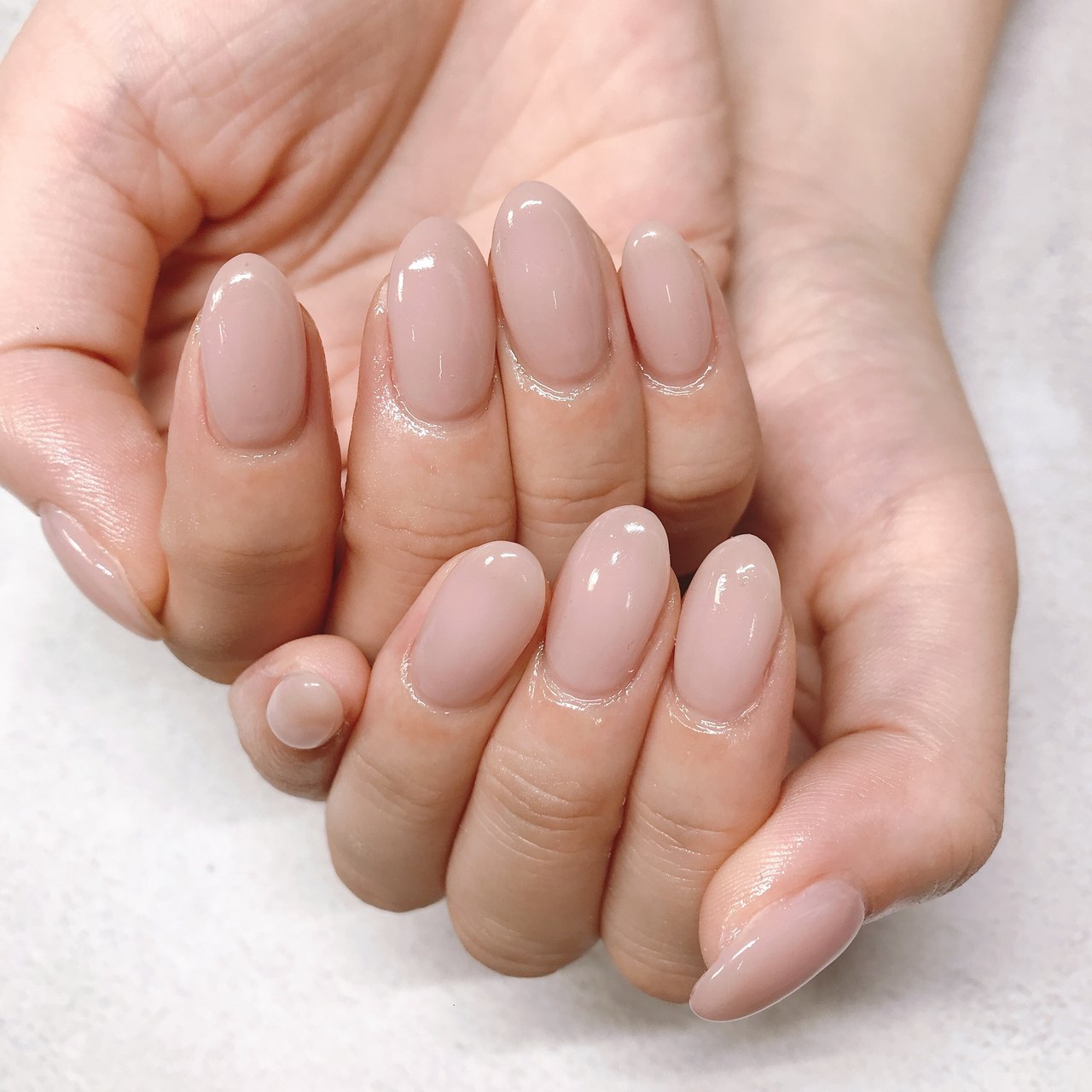 ハンド シンプル ワンカラー ベージュ ピンク Yuukiのネイルデザイン No ネイルブック