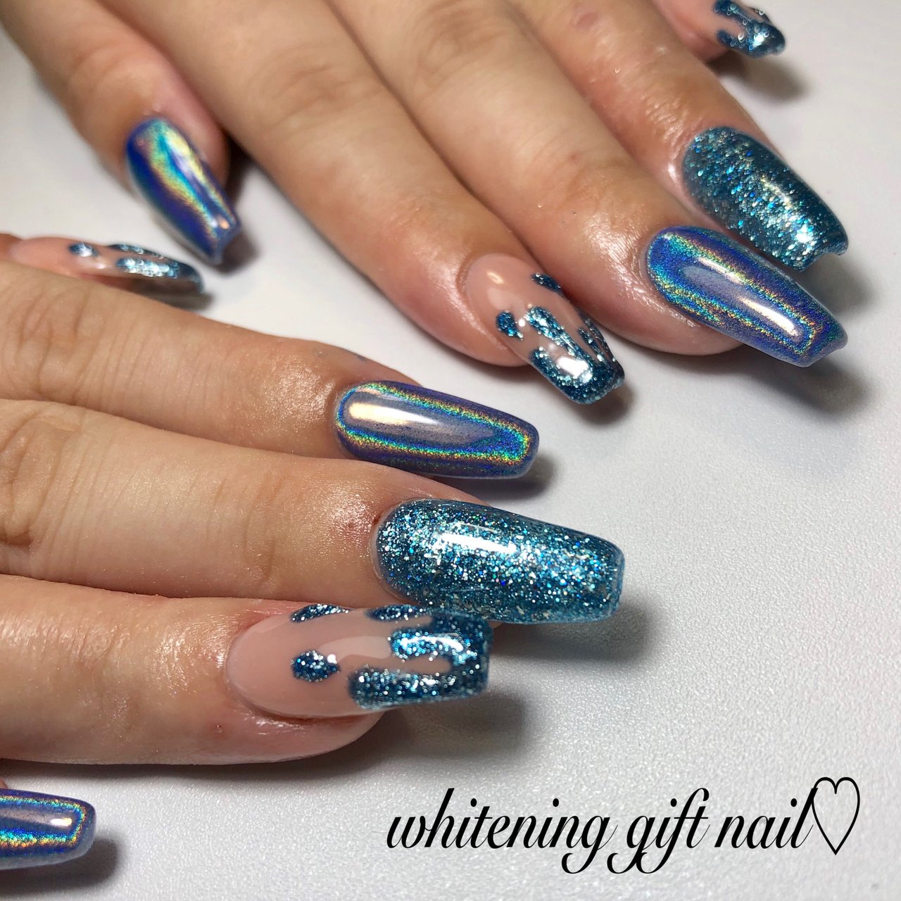 オールシーズン バレンタイン 海 リゾート ハンド Nailsalon R ネイルサロンアール のネイルデザイン No ネイル ブック