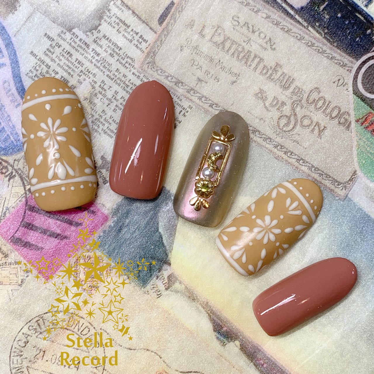 秋/冬/オールシーズン/旅行/ハンド - YUKIEのネイルデザイン[No