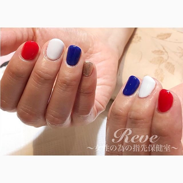 オールシーズン ライブ スポーツ パーティー ハンド Nail Reveのネイルデザイン No ネイルブック