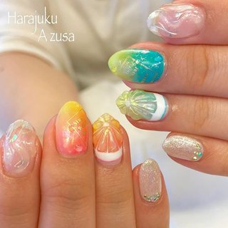 カクテルネイルのネイルデザイン 3ページ目 ネイルブック