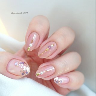 21年 新着順 レトロ ホロネイルのネイルデザイン ネイルブック