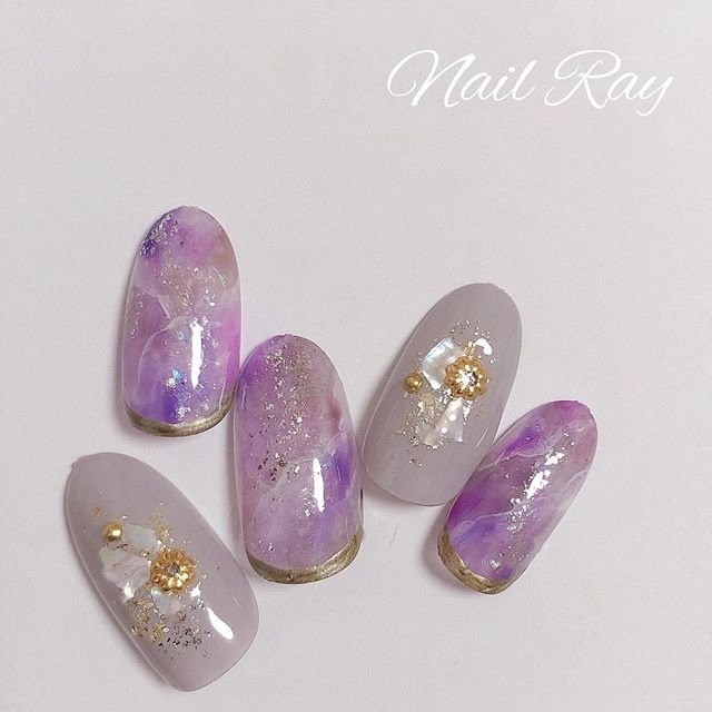 秋 冬 ライブ スポーツ ハンド Nail Ray Kanaのネイルデザイン No ネイルブック