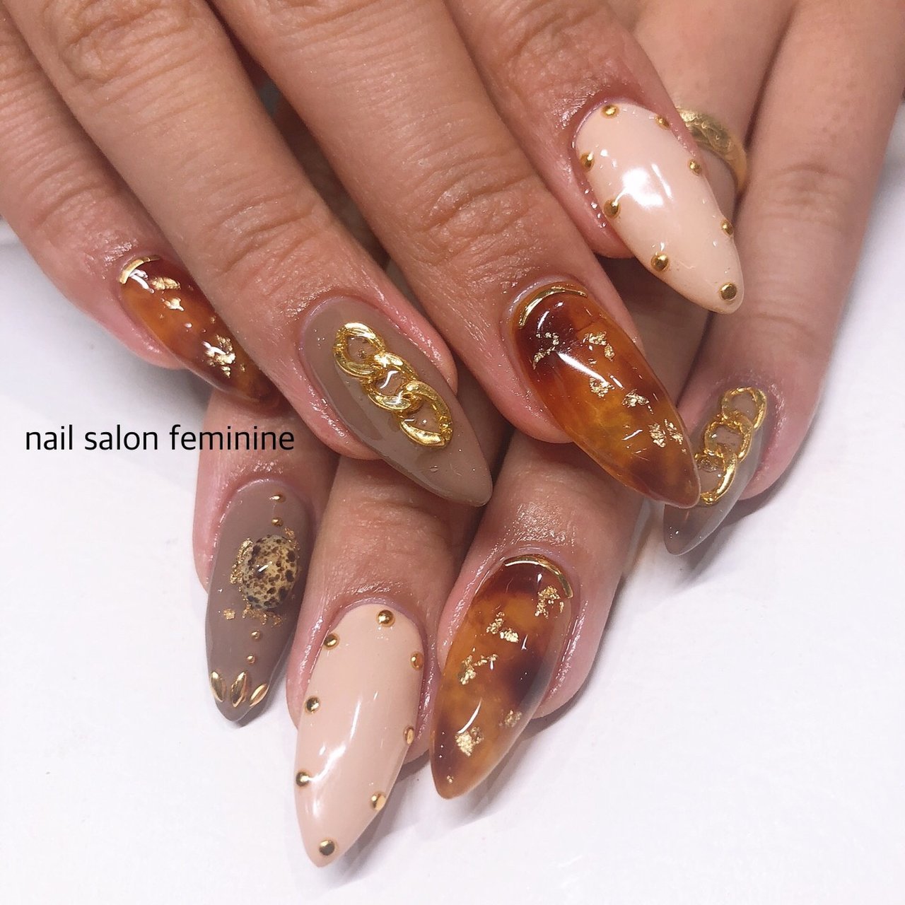 ネイルパーツ KAFKA 秋ネイル💅 ぶらさがりパーツは @d.nail_official