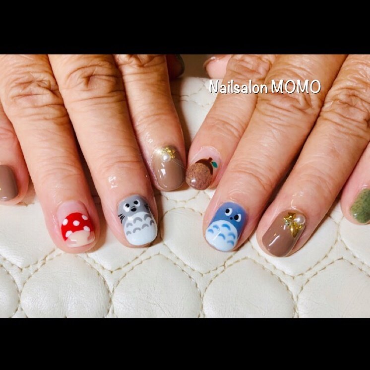 秋 ハンド Nailsalonmomoのネイルデザイン No ネイルブック